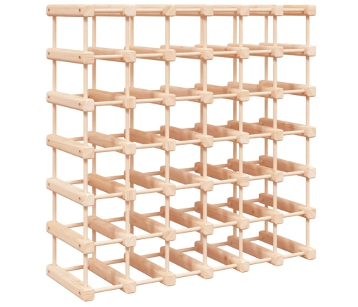 vidaXL vīna pudeļu plaukts 42 pudelēm, 68,5x23x68,5 cm, priedes koks