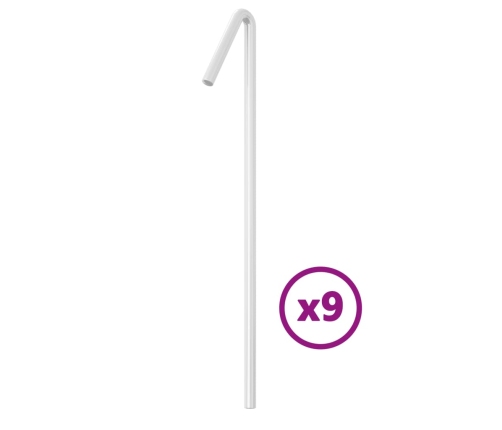 vidaXL Ziemassvētku eglītes gaismiņas, 320 LED, silti baltas, 375 cm