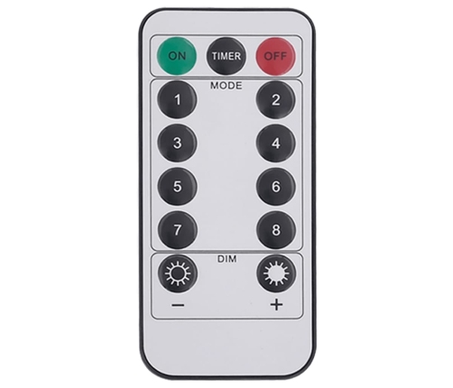 vidaXL Ziemassvētku dekorācija, 140 LED, silti baltas, 17 cm