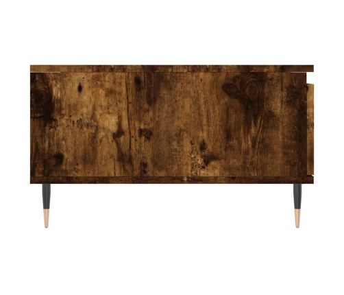 vidaXL kafijas galdiņš, ozolkoka, 90x60x35 cm, inženierijas koks