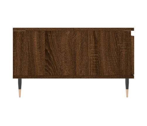 vidaXL kafijas galdiņš, ozola krāsa, 90x60x35 cm, inženierijas koks