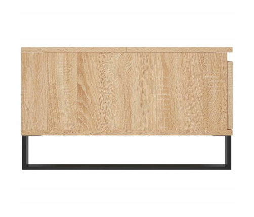 vidaXL kafijas galdiņš, ozolkoka, 90x60x35 cm, inženierijas koks