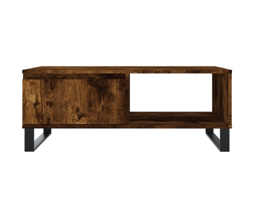 vidaXL kafijas galdiņš, ozolkoka, 90x60x35 cm, inženierijas koks