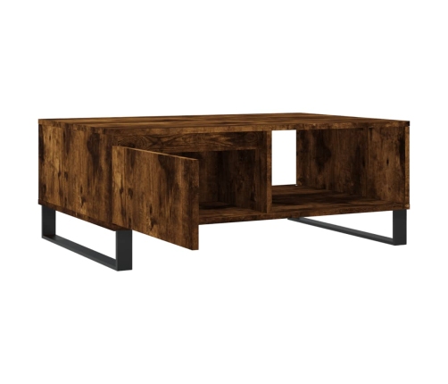 vidaXL kafijas galdiņš, ozolkoka, 90x60x35 cm, inženierijas koks