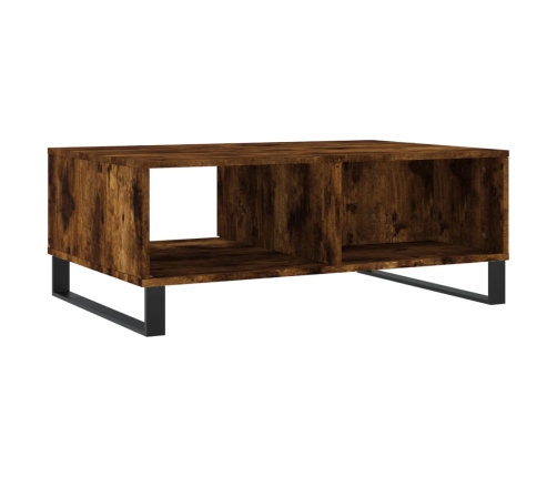 vidaXL kafijas galdiņš, ozolkoka, 90x60x35 cm, inženierijas koks