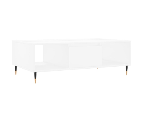 vidaXL kafijas galdiņš, balts, 104x60x35 cm, inženierijas koks