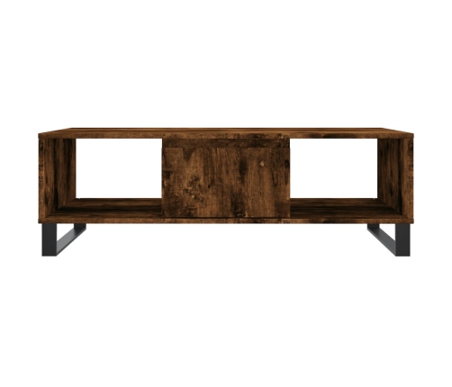 vidaXL kafijas galdiņš, ozolkoka, 104x60x35 cm, inženierijas koks