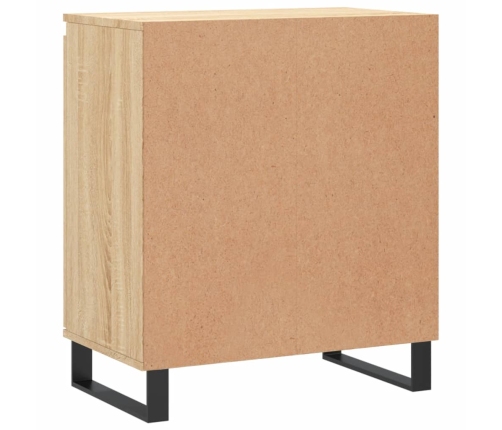 vidaXL kumode, ozolkoka krāsā, 60x35x70 cm, inženierijas koks