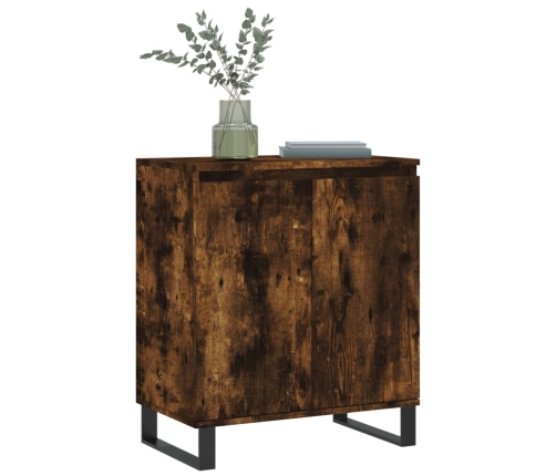 vidaXL kumode, ozolkoka krāsa, 60x35x70 cm, inženierijas koks