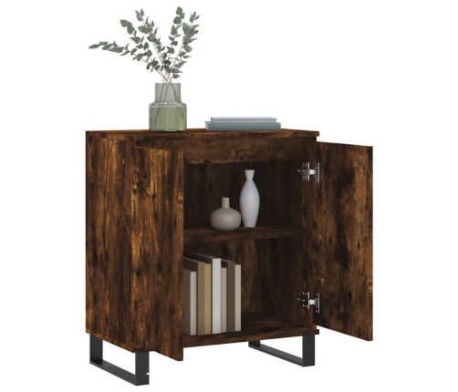 vidaXL kumode, ozolkoka krāsa, 60x35x70 cm, inženierijas koks