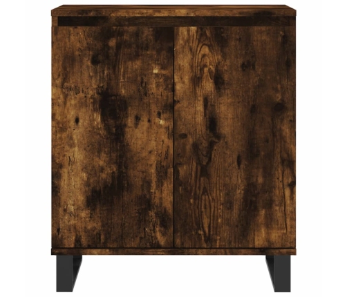 vidaXL kumode, ozolkoka krāsa, 60x35x70 cm, inženierijas koks