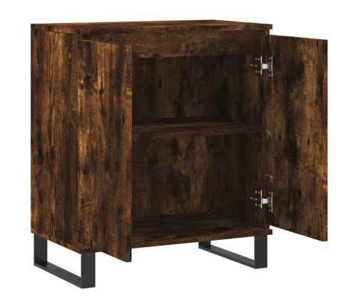 vidaXL kumode, ozolkoka krāsa, 60x35x70 cm, inženierijas koks