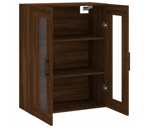 vidaXL sienas skapītis, ozolkoka krāsa, 69,5x34x90 cm