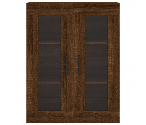 vidaXL sienas skapītis, ozolkoka krāsa, 69,5x34x90 cm