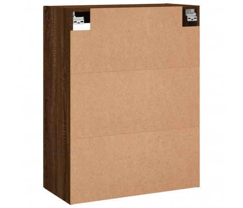 vidaXL sienas skapītis, ozolkoka krāsa, 69,5x34x90 cm