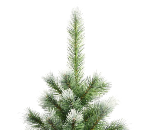 vidaXL mākslīgā Ziemassvētku egle ar sniegu, 150 cm