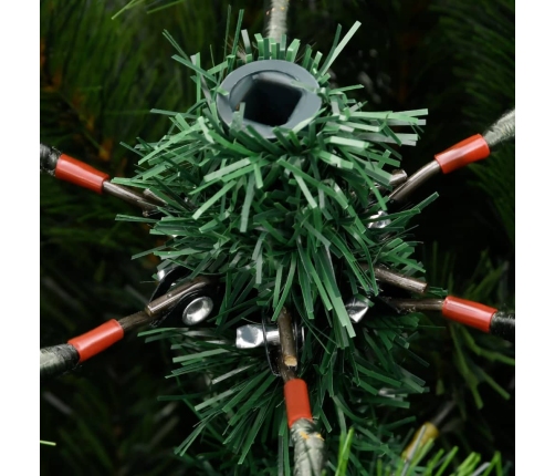 vidaXL mākslīgā Ziemassvētku egle ar sniegu, 150 cm