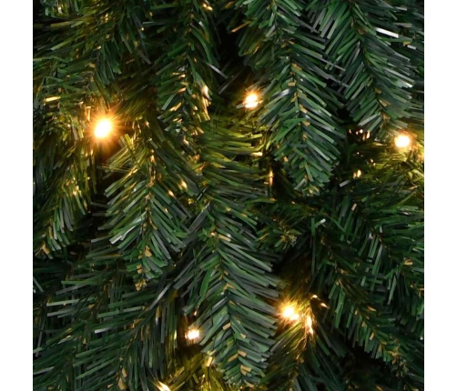 Izgaismota Mākslīgā Ziemassvētku Egle Ar 60 Led, 120 Cm Vidaxl