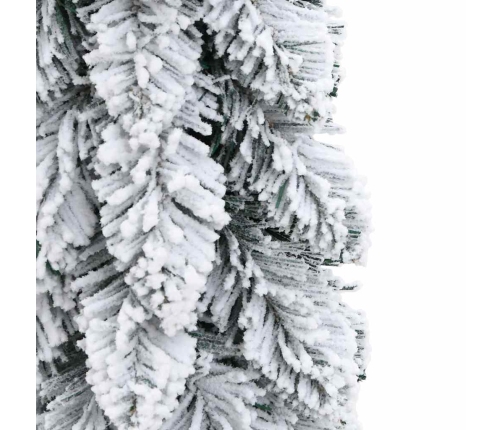 Izgaismota Mākslīgā Ziemassvētku Egle Ar 45 Led, Sniegu, 90 Cm Vidaxl