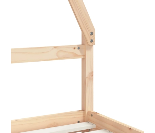 Bērnu Gultas Rāmis Ar Atvilktnēm, 90X200 Cm, Priedes Masīvkoks Vidaxl