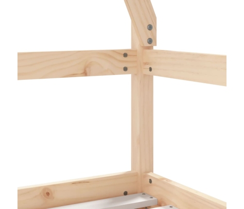 Bērnu Gultas Rāmis Ar Atvilktnēm, 70X140 Cm, Priedes Masīvkoks Vidaxl