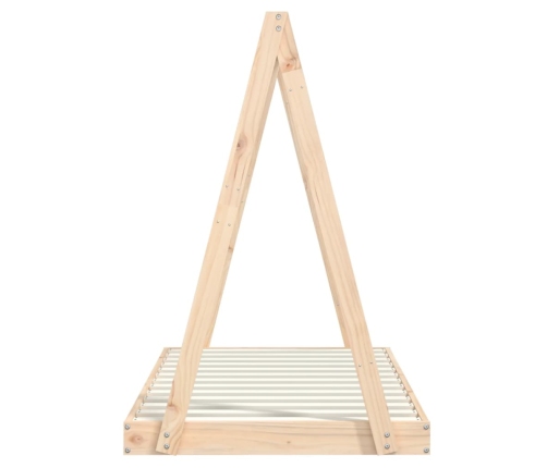 Bērnu Gultas Rāmis, 80X160 Cm, Priedes Masīvkoks Vidaxl