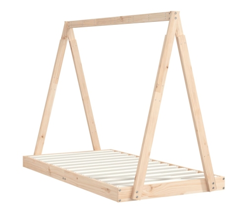 Bērnu Gultas Rāmis, 80X160 Cm, Priedes Masīvkoks Vidaxl