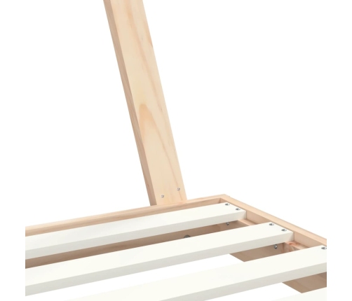 Bērnu Gultas Rāmis, 80X160 Cm, Priedes Masīvkoks Vidaxl