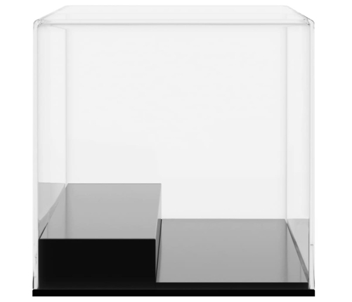 vidaXL vitrīnas kaste, caurspīdīga, 19,5x8,5x8,5 cm, akrils
