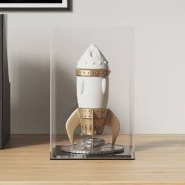 Vitrīnas Kaste, Caurspīdīga, 14X14X22 Cm, Akrils Vidaxl