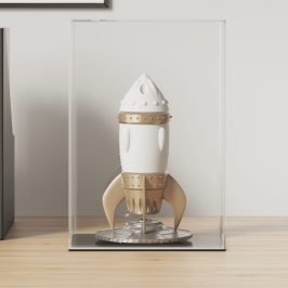 Vitrīnas Kaste, Caurspīdīga, 17X12X25 Cm, Akrils Vidaxl