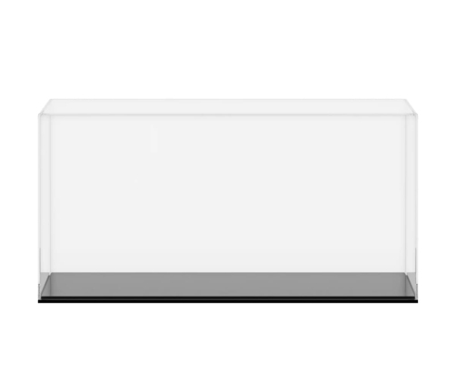 vidaXL vitrīnas kaste, caurspīdīga, 24x12x11 cm, akrils