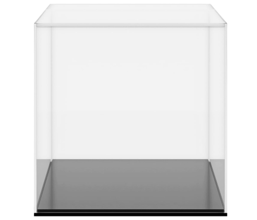 vidaXL vitrīnas kaste, caurspīdīga, 24x12x11 cm, akrils