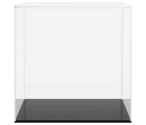 vidaXL vitrīnas kaste, caurspīdīga, 30x30x30 cm, akrils