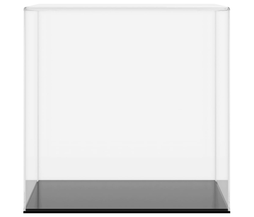 vidaXL vitrīnas kaste, caurspīdīga, 30x30x30 cm, akrils