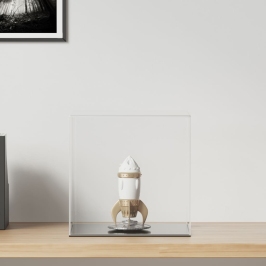 Vitrīnas Kaste, Caurspīdīga, 30X30X30 Cm, Akrils Vidaxl