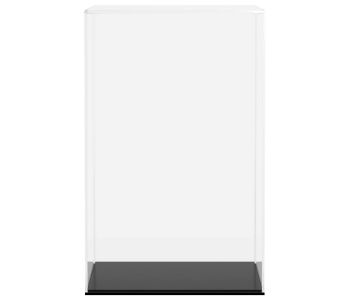 vidaXL vitrīnas kaste, caurspīdīga, 22x18x35 cm, akrils