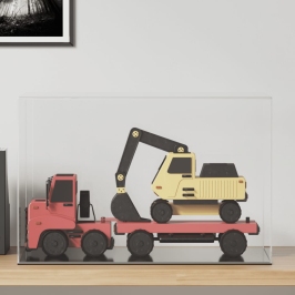 Vitrīnas Kaste, Caurspīdīga, 56X36X37 Cm, Akrils Vidaxl