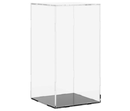 vidaXL vitrīnas kaste, caurspīdīga, 20x20x38 cm, akrils