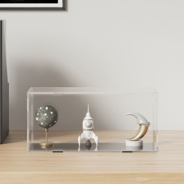 Vitrīnas Kaste, Caurspīdīga, 24X12X11 Cm, Akrils Vidaxl
