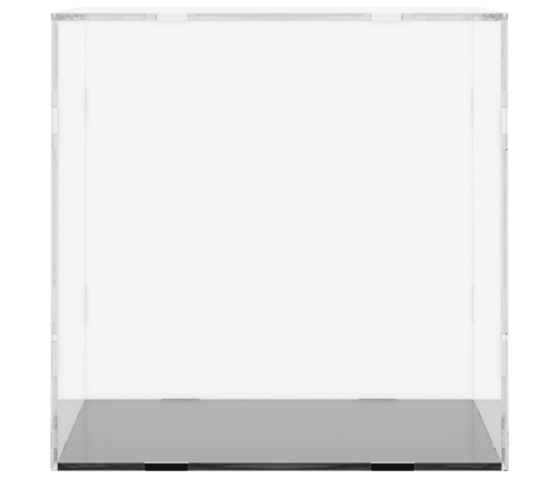 vidaXL vitrīnas kaste, caurspīdīga, 30x30x30 cm, akrils