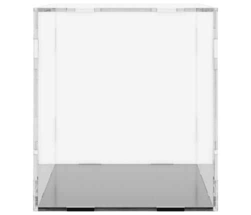 vidaXL vitrīnas kaste, caurspīdīga, 31x17x19 cm, akrils