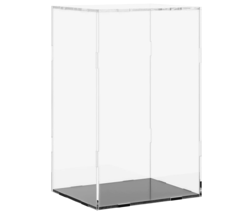 vidaXL vitrīnas kaste, caurspīdīga, 22x18x35 cm, akrils
