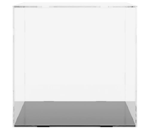 vidaXL vitrīnas kaste, caurspīdīga, 40x36x35 cm, akrils