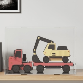 Vitrīnas Kaste, Caurspīdīga, 56X36X37 Cm, Akrils Vidaxl