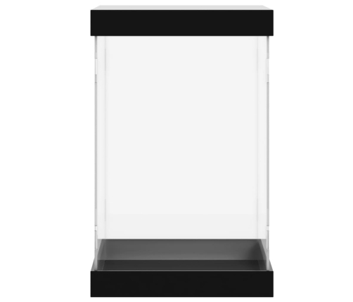 vidaXL vitrīnas kaste, caurspīdīga, 14x14x22 cm, akrils