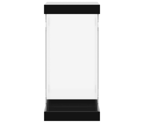 vidaXL vitrīnas kaste, caurspīdīga, 17x12x25 cm, akrils