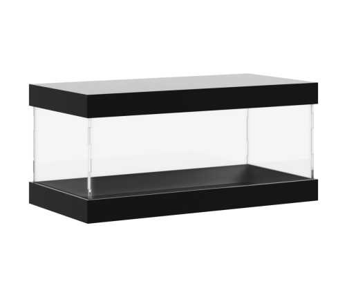 vidaXL vitrīnas kaste, caurspīdīga, 24x12x11 cm, akrils