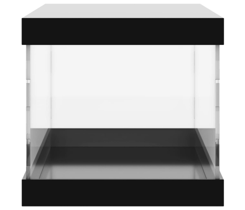 vidaXL vitrīnas kaste, caurspīdīga, 30x15x14 cm, akrils
