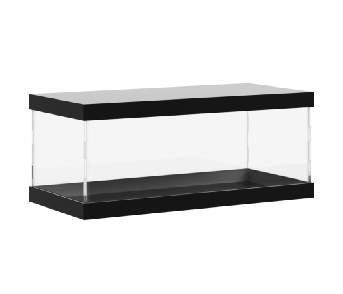 vidaXL vitrīnas kaste, caurspīdīga, 34x16x14 cm, akrils